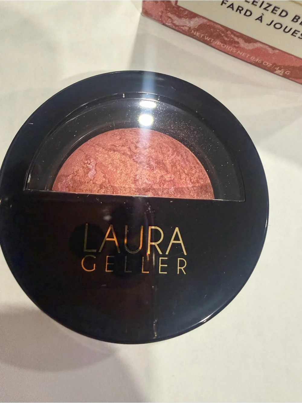 Laura Geller Marbleized Baked Blush 0.16oz tropic hues color/brand new